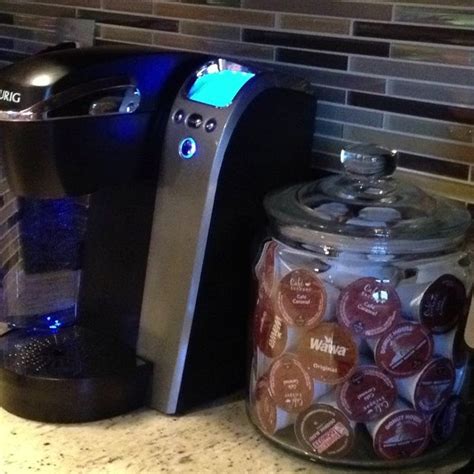 4.5 out of 5 stars with 380 ratings. Cheap K-cup holder. Cookie jar from Ikea. Holds about 48 k ...