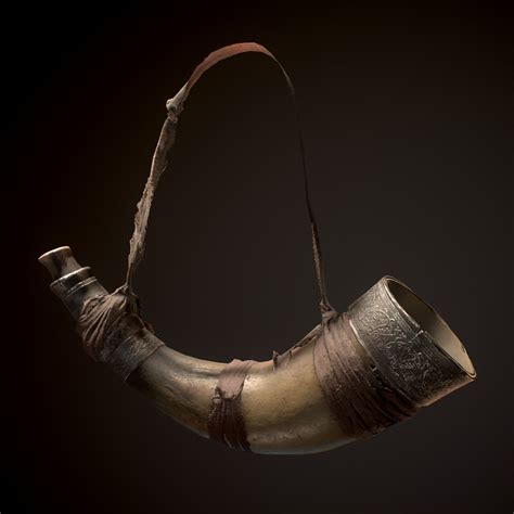 ArtStation War Horn Mikhail Fomenko Horns Viking Horn Powder Horn