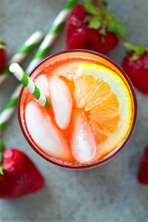Classic Pink Strawberry Lemonade With A Fun Boozy Kick That You Are Absolutely Going To Love