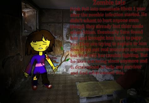 Zombie Tale Frisk By Artysmartytardy On Deviantart