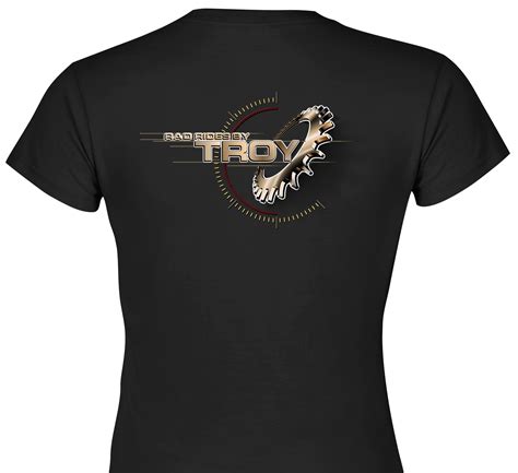 Official Rad Rides By Troy Logo T Shirt Big Bad Tees