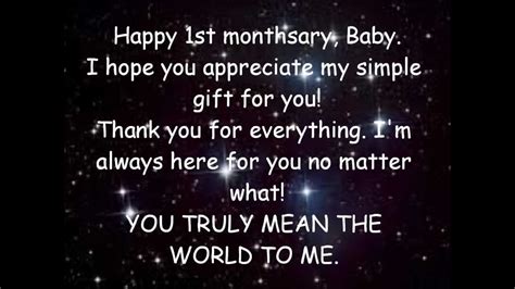 A boyfriend is someone with whom you have established a relationship, including a mutual affection and sense of caring for each other. Happy 1st Monthsary BABY =) - YouTube