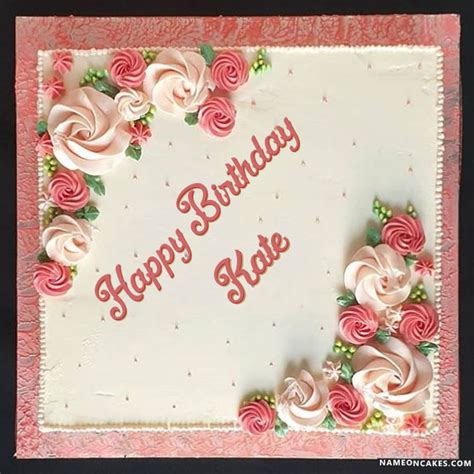 Happy Birthday Kate Cake Images