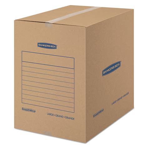 Bankers Box SmoothMove Basic Large Moving Boxes, 18