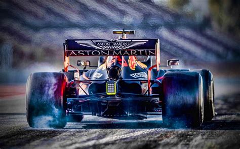 2020, already the sixth year of max verstappen in formula 1, was in all respects a special year. Download wallpapers 4k, Red Bull RB16, back view, raceway ...