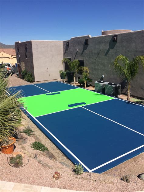 Diy Home Pickleball Court Building Your Own Pickleball Court Can Be