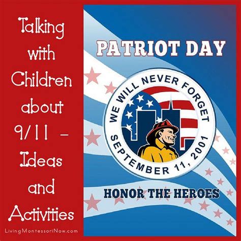 Free Patriot Day 911 Activities And Printables