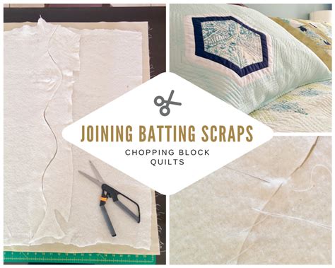 Oh Scrap How To Join Batting And Reduce Bulk Quilting Tips Quilting