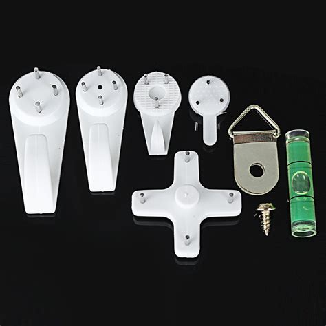 72pcs Wall Mount Seamless Nail Non Trace Picture Photo Frame Clock Hook