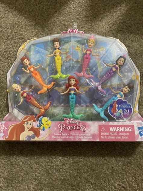 Disney Princess Ariels Sisters The Little Mermaid Ariel 30 Years Doll