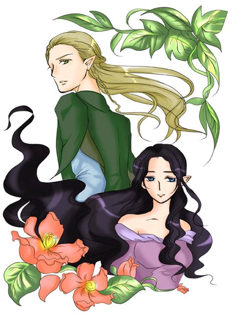 Legolas And Arwen Tolkien S Legendarium And More Drawn By Azuma Danbooru