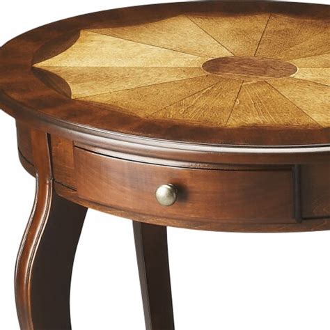 Butler Specialty Jeanette Plantation Cherry Oval Accent Table 1 Fred