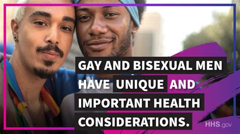 samhsa on twitter rt hhsgov men who identify as gay or bisexual have unique health