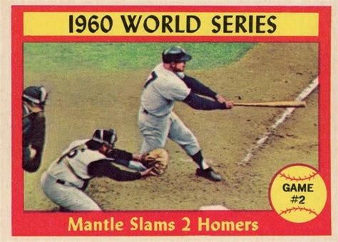 1961 topps world series game 2 307 baseball vcp price guide
