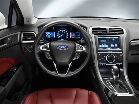 Ford New Mondeo 4 Door Hybrid Interior Car Body Design