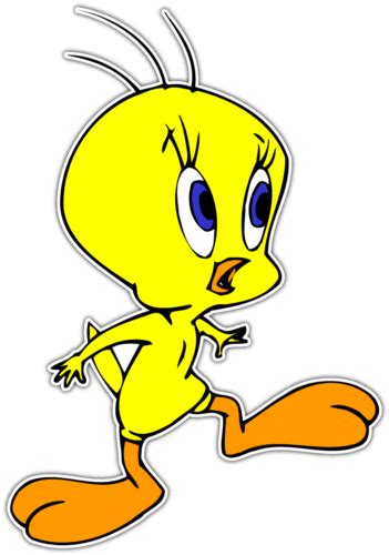 Tweety Sylvester Cartoon Kids Car Bumper Window Vinyl Sticker Decal 35