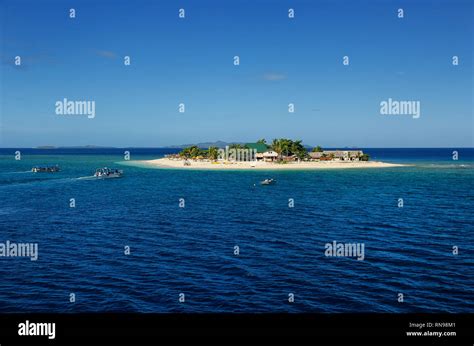 South Sea Island In Mamanuca Island Group Fiji This Group Consists Of