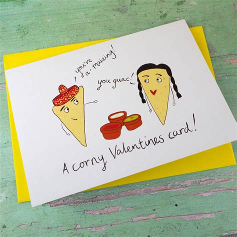 Corny Valentines Day Card By So Close