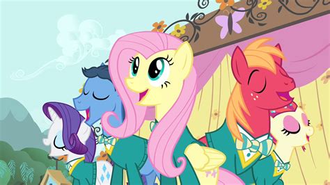 Image Fluttershy And The Ponytones S4e14png My Little Pony