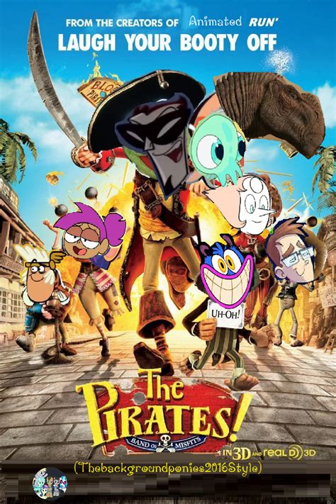 Band of misfits in the theater while most everyone else was watching the avengers film. The Pirates! Band of Misfits (Thebackgroundponies2016Style ...