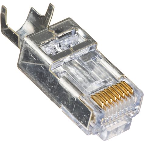 Platinum Tools Shielded Ez Rj45 Connectors For Cat5e And 100023c