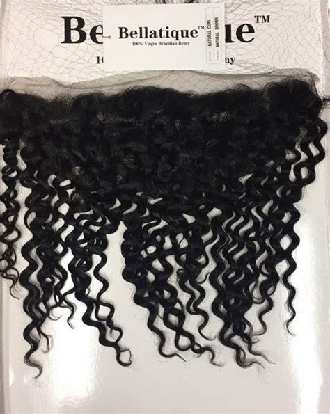 Bellatique Brazilian Virgin Remy Hair Full Lace Frontal Natural Curl