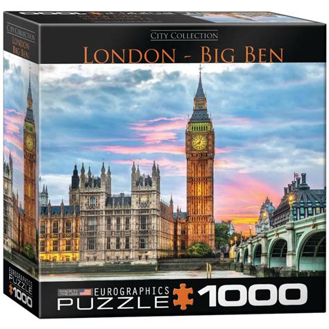 London Big Ben 1000 Piece Puzzle Jigsaw Puzzle 265x19