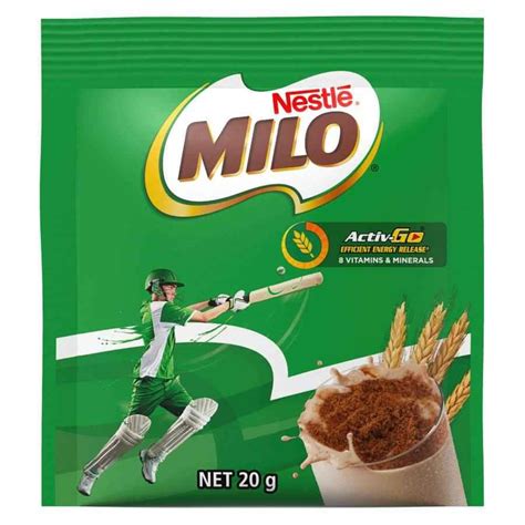 Cos Nestle Milo Sachets 20g Box100