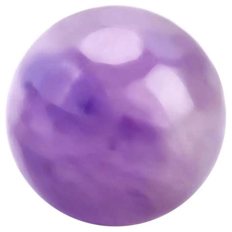 1pc Natural Purple Quartz Sphere Crystal Ball Healing Stone For Home