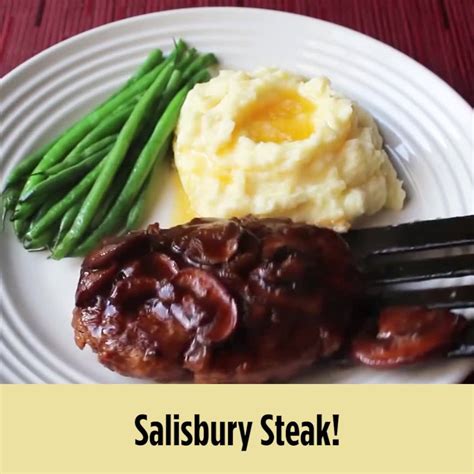 An incredibly delicious and easy dinner recipe! Allrecipes - How to Make Salisbury Steak | Food Wishes ...