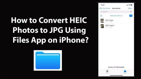 Convert Heic To Jpeg Png แปลงไฟล์ภาพ Heic Iphone เป็น Jpeg หรือ Png