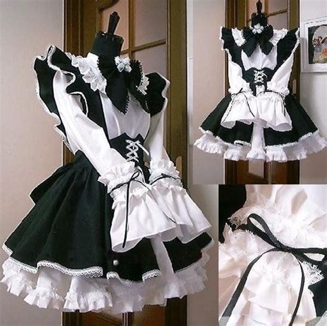 Gothic Maid Dress Maiden Classical Cosplay Custom Cosplay Costume Any