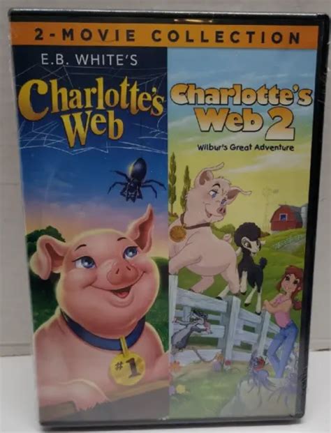 Charlottes Web 1973 2 Wilburs Great Adventure 2002 Dvd Set New 699 Picclick