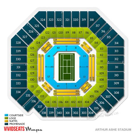As part of the u.s. Arthur Ashe Stadium Tickets - Arthur Ashe Stadium Information - Arthur Ashe Stadium Seating Chart