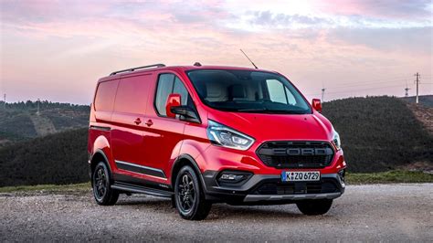 The Ford Transit Trail Van Has Awd A Raptor Grille And Drive Modes To