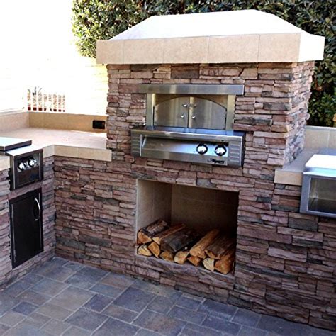Alfresco Alf Pza Bi 30 Inch Natural Gas Outdoor Built In Pizza Oven