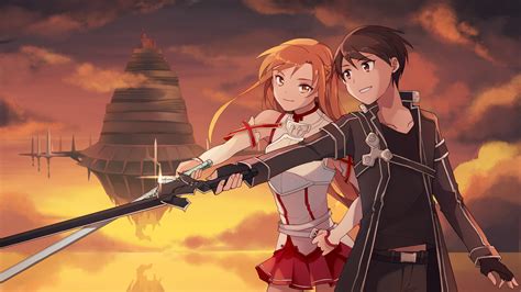 Sword Art Online Wallpaper X Kirito And Asuna