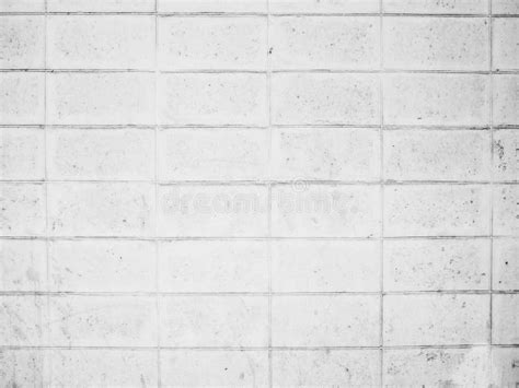 White Concrete Block Wall Stock Photo Image Of Concrete 93810298