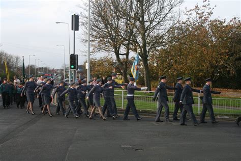 Warton Cadets Parade Twice In Remembrance 967 Sqn Air Cadets