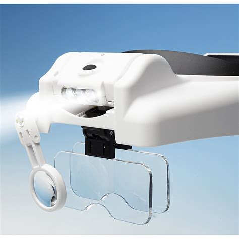 lightcraft pro led headband magnifier homebase