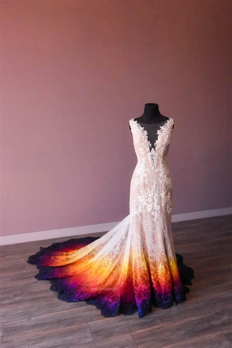 Colorful Ombré Wedding Gowns Shop — Canvas Bridal