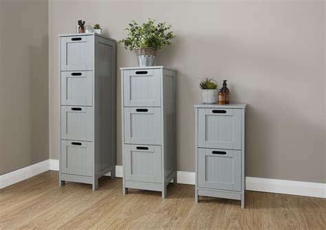 Bathroom storage chest gives you plenty of storage for bathroom accessories in its bins and drawer. Colonial Bathroom 2 3 4 Drawer Storage Slim Chest Cabinet ...