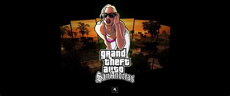 Grand Theft Auto San Andreas Wallpaper Ultra Wide Video Games Grand