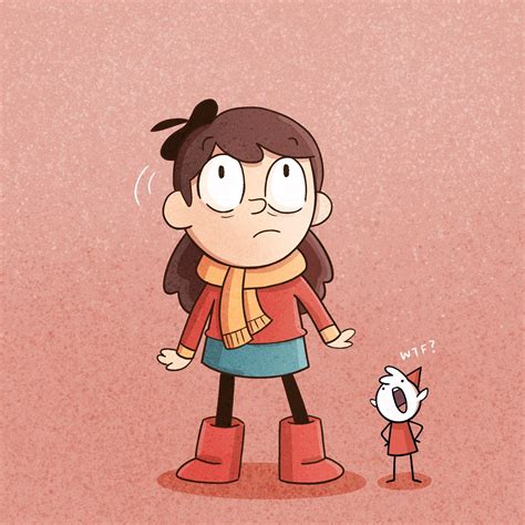 hilda but with her mom s hair color [cursed and cringe] r hildatheseries
