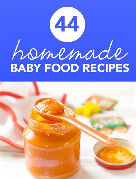 44 Wholesome Homemade Baby Food Recipes Miss Wish Baby Food Recipes