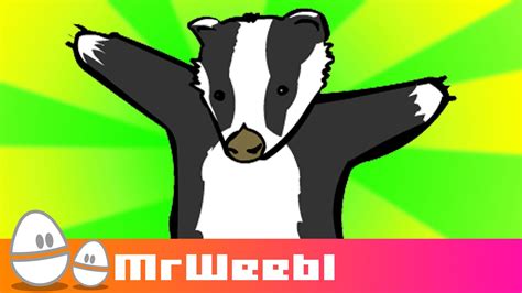 Badgers Animated Music Video Mrweebl Animated Music Videos Cartoon Songs Funny 