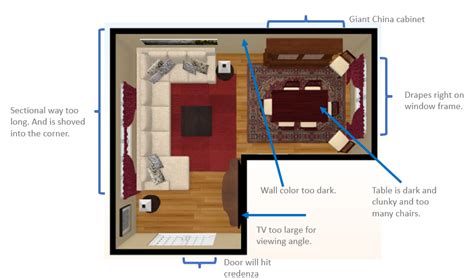 L Shaped Living Dining Room The Biggest Decorating Mistake I Ever Made