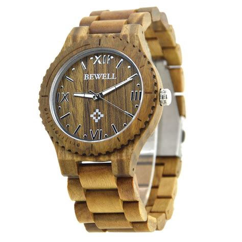 Men S Wooden Watch Made Of Lightweight Retro Natural Woodhandmade