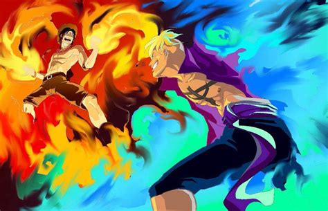 Download Ace Vs Marco One Piece Amino By Maryyoung Fujitora