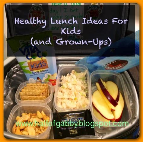 HALF OF GABBY: How to Lose Weight & Get Fit: Healthy Lunch ...